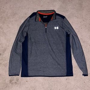 Under Armour Coldgear Grey and Orange Jacket